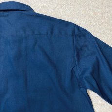 画像13: 「Dickies(ディッキーズ)」90s T/Cツイル 65/35 USA製 ネイビー ワークシャツ (13)