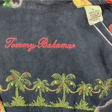 画像7: 「Tommy bahama(トミーバハマ)」ボタニカル柄 シルク100% アロハシャツ 開襟シャツ (7)