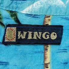 画像7: 「WINGO(ウィンゴ)」パームツリー柄 アロハシャツ 開襟シャツ (7)