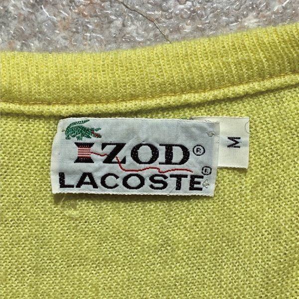 lacoste 70s 80s フランス製　デッドストック級　糸巻きロゴ